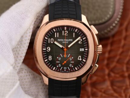 Patek Philippe Aquanaut 5164A -1:1 Superclone(Rose gold bezel Aquanaut 5164A)