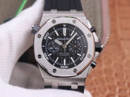 Audemars Piguet  26703ST.OOO. 1:1 SUPERCLONE( Black Diver Chronograph AP)